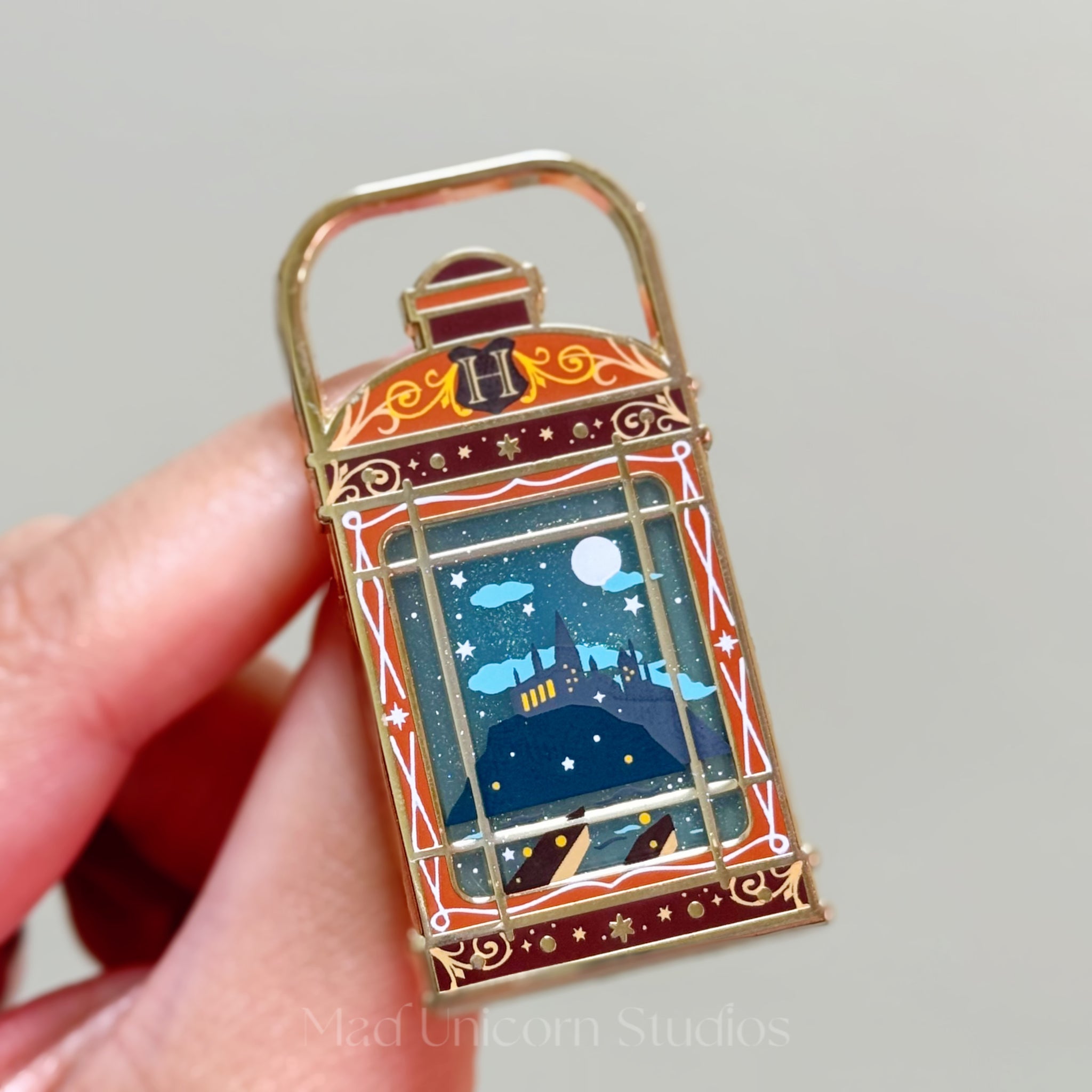 Stained Glass Lantern H Academy Mad Unicorn Studios stained-glass-lantern-h-academy-mad-unicorn-studios