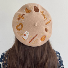 Load image into Gallery viewer, Magic Bakery Beret (Camel/ brown)