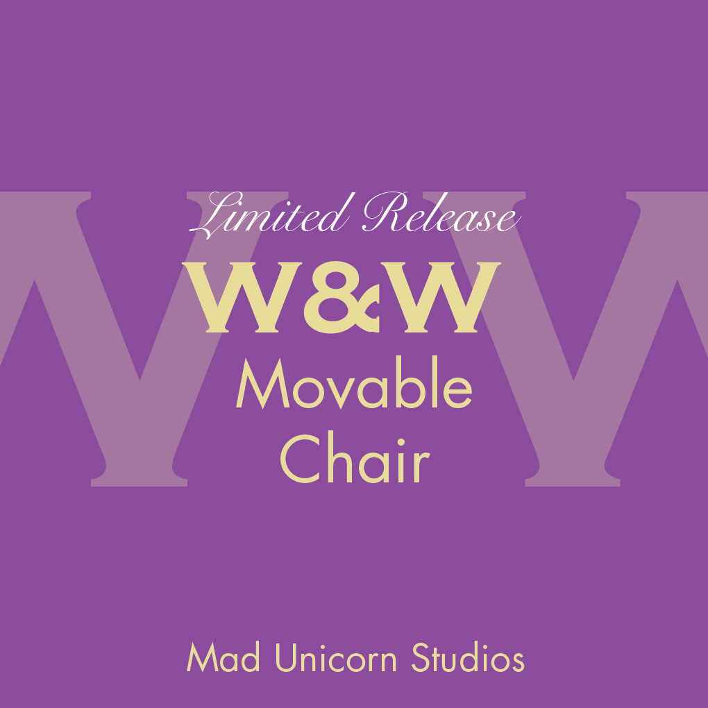 PREORDER |  Limited Release | WW Movable Chair! Enamel pin