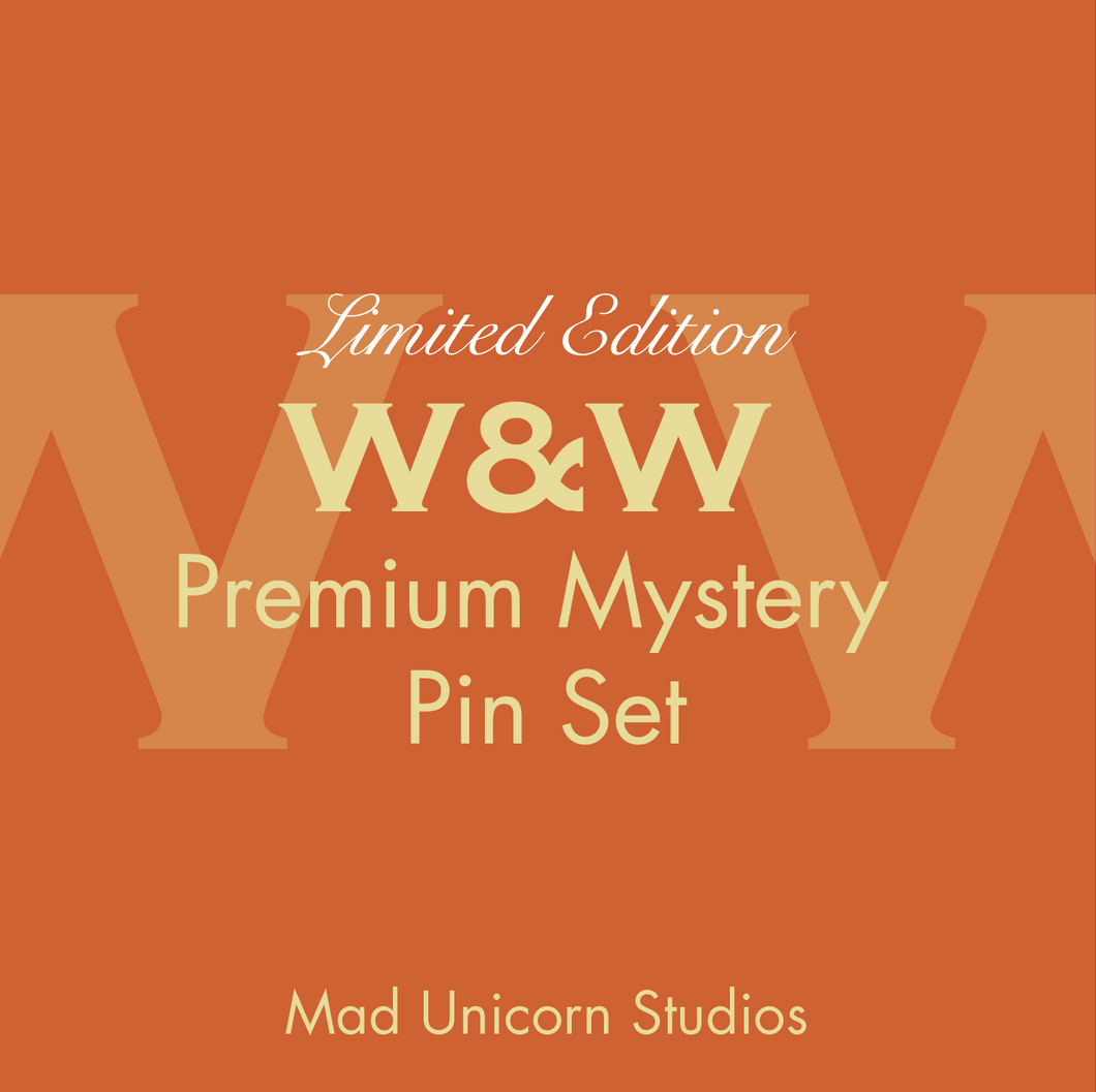 PREORDER | Limited Edition | W&W Premium Mystery Pin Set (8 pins)