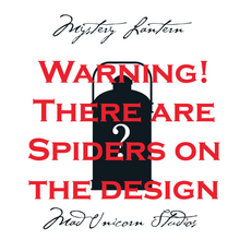 Load image into Gallery viewer, Halloween Edition | Spider alert! lantern | Enamel Pin