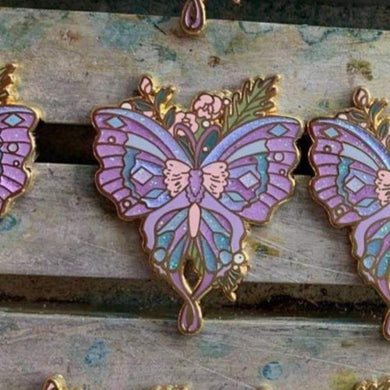 Purple Butterfly | Enamel Pin <SALE>