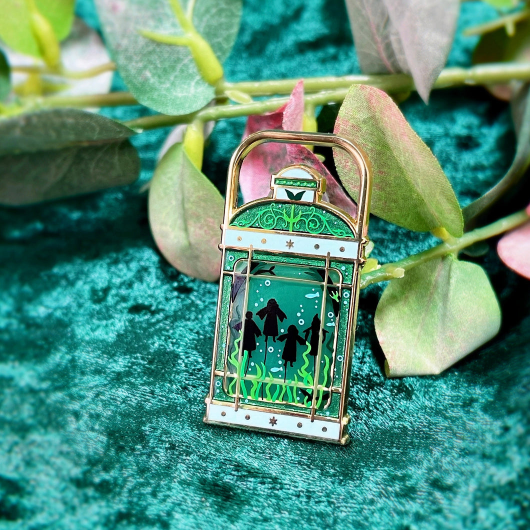 Stained Glass Lantern | The Second Task | Enamel Pin