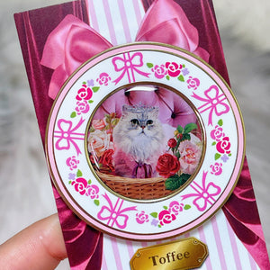 [Limited Edition] 2022 Toffee Cat Plate Pin