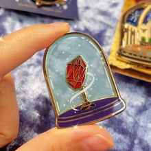 Load image into Gallery viewer, Stained glass magic stone | Enamel Pin (new variant)